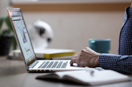 Guy on Laptop