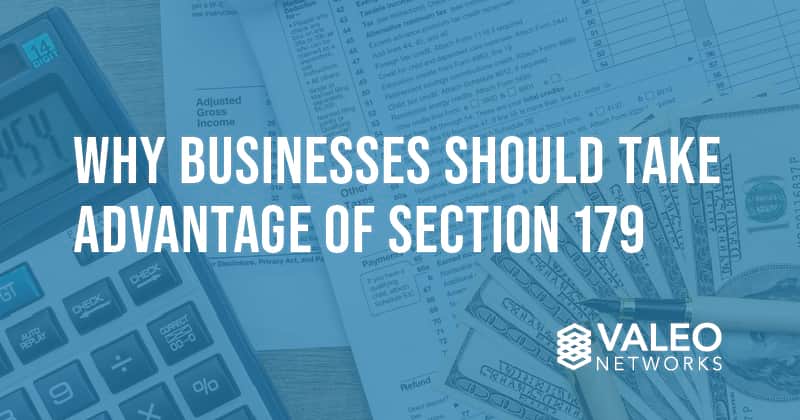 Why Businesses Should Take Advantage of Section 179